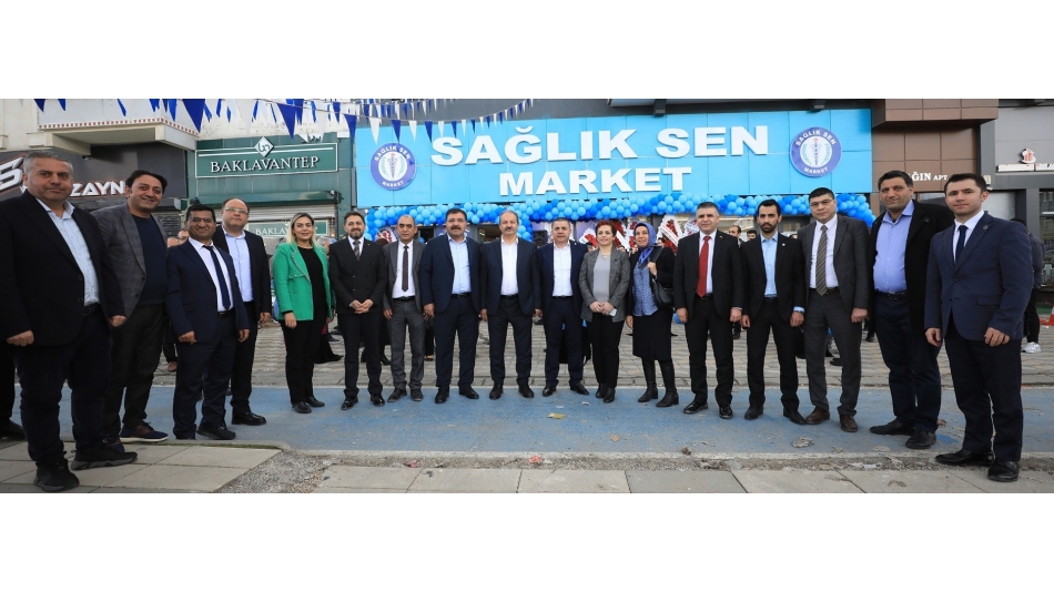 Sağlık-Sen Market Gaziantep'te Açıldı